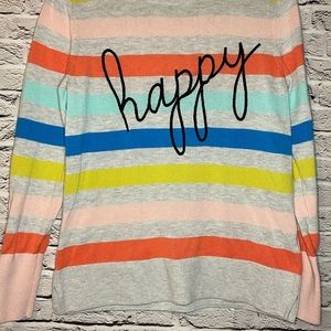 Time and Tru Happy Sweater